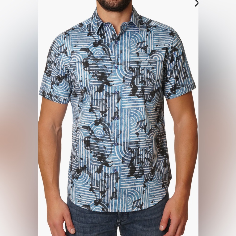 Robert Graham Waylon Short Sleeve Woven Shirt